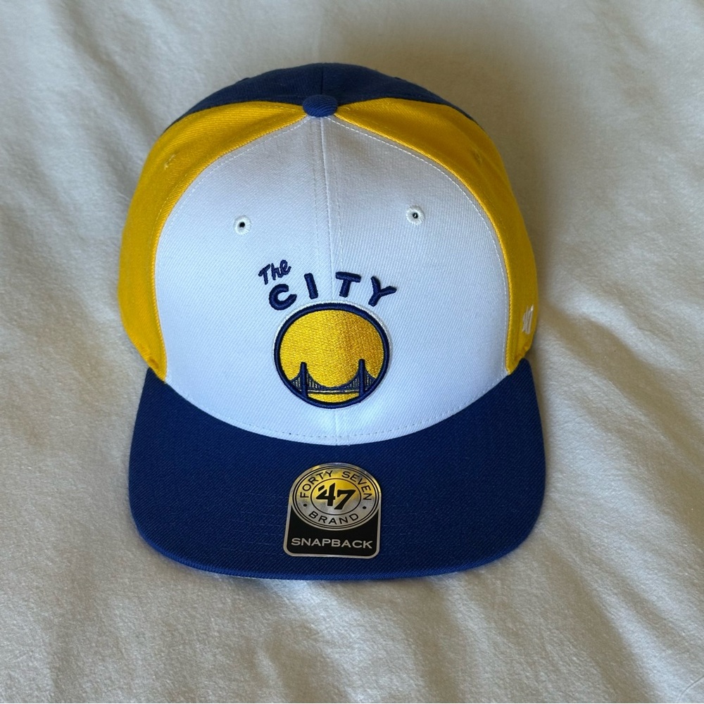 47 Brand Blue and Yellow Snapback Hat